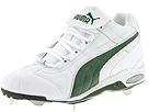 PUMA - Cell Metal K2 Mid (White/Green) - Men's