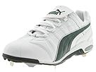 PUMA - Cell Metal K2 Low (White/Green) - Men's,PUMA,Men's:Men's Athletic:Cleats