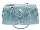 XOXO Handbags - Harley Straw Satchel (Blue) - Accessories