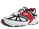 Brooks - Trance 5 (White/Black/Team Red/Silver) - Men's