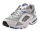 Reebok - Athletic Cushioning DMX (Grey/Sonic Silver/White/Blue/Yellow) - Men's,Reebok,Men's:Men's Athletic:Running Performance:Running - General