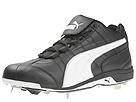 PUMA - K2 Metal Mid (Black/White) - Men's,PUMA,Men's:Men's Athletic:Cleats