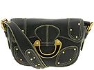 Buy MAXX New York Handbags - Horseshoe Small Flap-Pebble (Black) - Accessories, MAXX New York Handbags online.