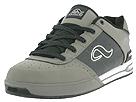 Adio - Optum (Grey/Black Action Leather) - Men's,Adio,Men's:Men's Athletic:Skate Shoes
