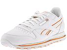 Buy discounted Reebok Classics - Classic Leather Chromed Duo (White/Silver/Orange) - Lifestyle Departments online.