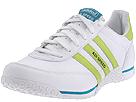 Buy discounted adidas Originals - Adi-Speed Leather W (White/Velocity/Teal) - Women's online.