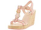 XOXO - Sandy (Latte/Coral Leather) - Women's,XOXO,Women's:Women's Dress:Dress Sandals:Dress Sandals - Wedges