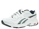 Reebok - VeraSport DMX Max (White/Reebok Navy/Vitamin Orange/Silver) - Men's,Reebok,Men's:Men's Athletic:Walking