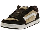 Vans - Sanford Low (Espresso/Pale Khaki Suede/Full Grain Nubuck) - Men's,Vans,Men's:Men's Athletic:Skate Shoes