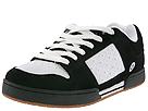 etnies - Bastien (Black/White/Gum Action Leather) - Men's,etnies,Men's:Men's Athletic:Skate Shoes