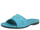 Minnetonka - New Madelyn Slide (Turquoise Nebuck) - Women's,Minnetonka,Women's:Women's Casual:Slippers:Slippers - Outdoor Sole