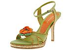 BCBGirls - Galian (Green Nubuck/Crochet) - Women's,BCBGirls,Women's:Women's Dress:Dress Sandals:Dress Sandals - Strappy