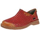Rieker - 51586 (Red/Hazelnut Leather Comb) - Women's,Rieker,Women's:Women's Casual:Loafers:Loafers - Plain