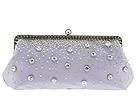 Inge Christopher Handbags - Crystals on Silk E/W Clutch (Lavander) - Accessories,Inge Christopher Handbags,Accessories:Handbags:Clutch