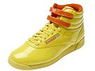 Reebok Classics - Freestyle Hi Xtreme (Yellow/Orange Patent Leather) - Women's,Reebok Classics,Women's:Women's Athletic:Classic