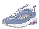 Skechers Kids - Stax (Children/Youth) (Periwinkle/Silver) - Kids,Skechers Kids,Kids:Girls Collection:Children Girls Collection:Children Girls Athletic:Athletic - Lace Up