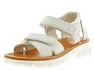 Pasitos Kids - Alana (Children) (White Leather) - Kids,Pasitos Kids,Kids:Girls Collection:Children Girls Collection:Children Girls Sandals:Sandals - Beach