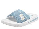 Skechers - Heatwaves - University (Light Blue) - Women's,Skechers,Women's:Women's Casual:Casual Sandals:Casual Sandals - Slides/Mules