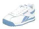 Buy discounted Reebok Kids - Alpha Check Leather (Children/Youth) (White/Blue) - Kids online.