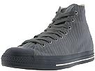 Buy discounted Converse - All Star Luxe Pinstripe Hi (Charcoal/Black/Parchment) - Men's online.