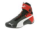 PUMA - Future Cat Hi (Black/White/Flame Scarlet) - Men's,PUMA,Men's:Men's Casual:Trendy:Trendy - Retro