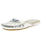 Bronx Shoes - 63401 Ponpon (Silver Leather) - Women's,Bronx Shoes,Women's:Women's Casual:Casual Flats:Casual Flats - Comfort