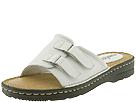 Buy discounted Minnetonka - New Adjustable Slide (White Smooth Leather) - Women's online.