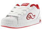 Adio - Flint W (White/Red Action Leather) - Women's,Adio,Women's:Women's Athletic:Surf and Skate