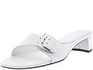 Ecco - Chicago Slide Buckle (White Leather) - Women's,Ecco,Women's:Women's Casual:Casual Sandals:Casual Sandals - Slides/Mules