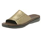 Hush Puppies - Response (Gold Leather) - Women's,Hush Puppies,Women's:Women's Casual:Casual Sandals:Casual Sandals - Slides/Mules