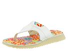 Rachel Kids - Zootopia (Youth) (White Leather/Multi Flower) - Kids,Rachel Kids,Kids:Girls Collection:Youth Girls Collection:Youth Girls Sandals:Sandals - Casual