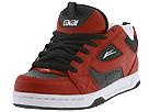 Lakai - Decoy (Red/Black Leather) - Men's,Lakai,Men's:Men's Athletic:Skate Shoes