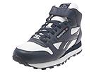 Reebok Classics - Classic Leather Mid Strap P (Navy/White) - Men's,Reebok Classics,Men's:Men's Athletic:Classic