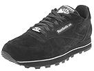 Reebok Classics - Classic Leather P Suede (Black/Silver) - Men's