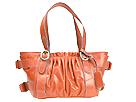 DKNY Handbags - Antique Calf w/Ruching Satchel (Peach) - Accessories
