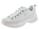 Buy discounted Skechers - Premium - Amped (White/Pink Leather) - Lifestyle Departments online.
