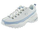 Buy discounted Skechers - Premium - Amped (White/blue leather) - Lifestyle Departments online.