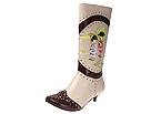 Irregular Choice - 2734-4A (Chocolate Brown/Beige/Cream Leather) - Women's,Irregular Choice,Women's:Women's Dress:Dress Boots:Dress Boots - Mid-Calf
