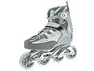 Rollerblade - Lightning 4 W (Grey/Light Blue) - Women's,Rollerblade,Women's:Women's Athletic:Inline Skates