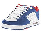 Circa - Lopez 805 (Blue/White/Dark Grey/Red Suede/Leather) - Men's,Circa,Men's:Men's Athletic:Skate Shoes