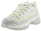 Buy discounted Skechers - Agility (White and Yellow Leather) - Lifestyle Departments online.