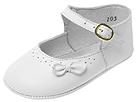 Buy discounted Bay Street Kids - Side Bow (Infant) (White Leather) - Kids online.