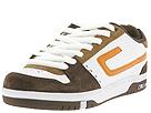 Circa - CC650 (White/Tan/Burnt Orange Suede/Leather) - Men's,Circa,Men's:Men's Athletic:Skate Shoes