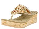 Somethin' Else by Skechers - Mendhi - Jaunt (Natural Satin W/Beads) - Women's,Somethin' Else by Skechers,Women's:Women's Casual:Casual Sandals:Casual Sandals - Wedges