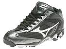 Buy Mizuno - 9-Spike&trade; Lite Blur Mid (Black/Silver) - Men's, Mizuno online.