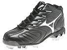 Mizuno - 9-Spike&trade; Franchise Mid G3 (Black/Silver) - Men's,Mizuno,Men's:Men's Athletic:Cleats