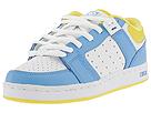 Circa - CX303 (Light Blue/White/Yellow Leather) - Men's,Circa,Men's:Men's Athletic:Skate Shoes