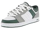 Circa - CX303 (Grey/Green/White Leather) - Men's,Circa,Men's:Men's Athletic:Skate Shoes