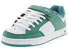 Circa - CX205 (White/Kelly Green Synthetic Leather) - Men's,Circa,Men's:Men's Athletic:Skate Shoes