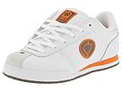 Circa - CX101 (White/Brown/Orange Leather) - Men's,Circa,Men's:Men's Athletic:Skate Shoes